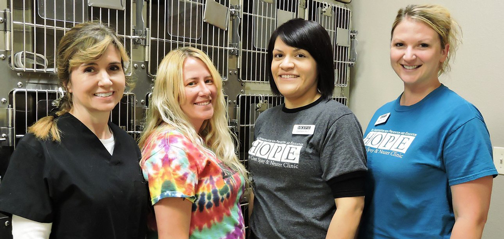 Registered Veterinary Technicians at HOPE Animal Foundation